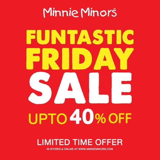 Minnie Minors Funstastic Friday Sale! Up To 40 OFF, Limited Time Offer